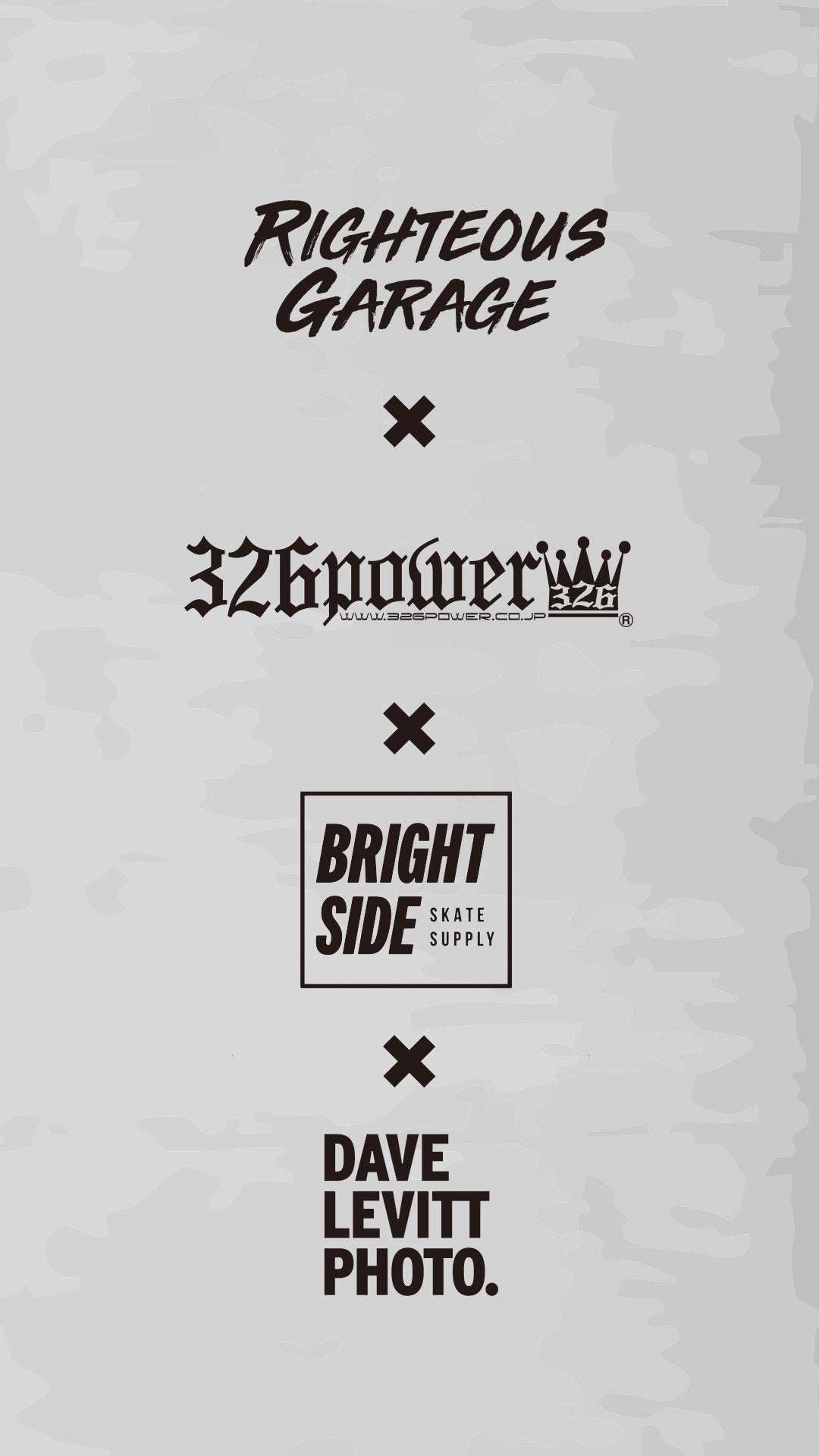 326power x RG Skateboard deck