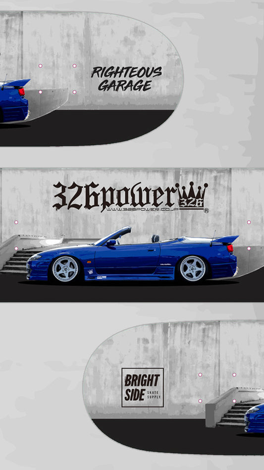 326power x RG Skateboard deck