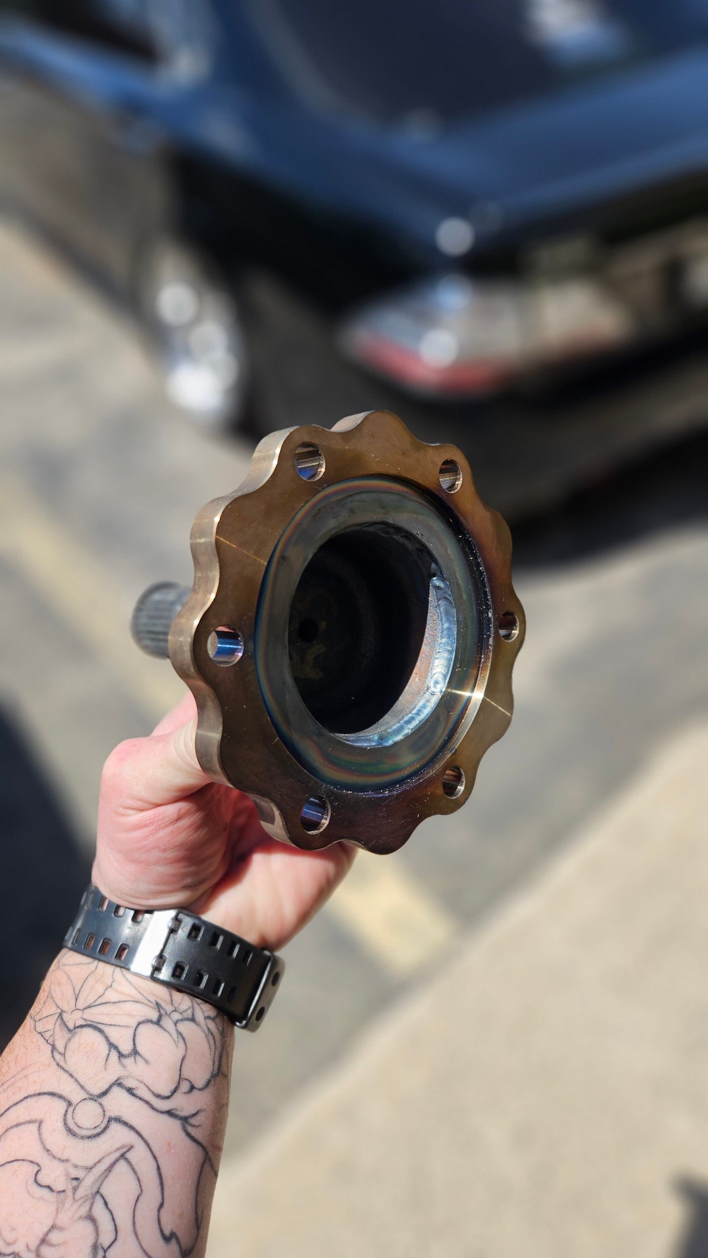 S chassis to Z33 axle adapters