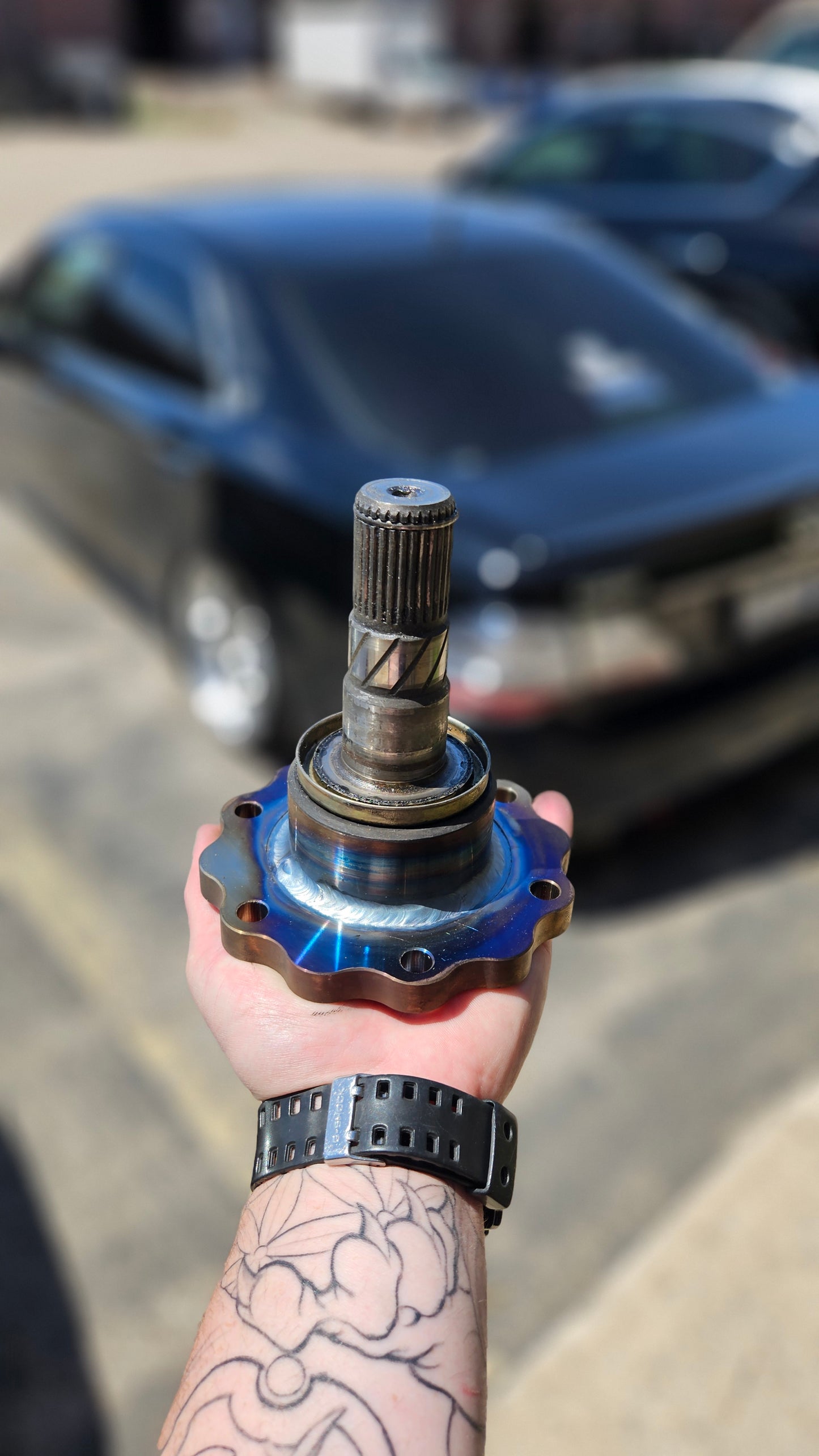 S chassis to Z33 axle adapters